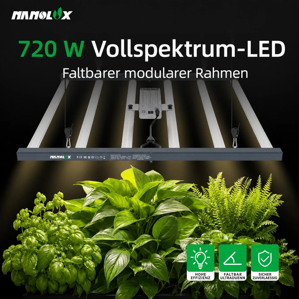 Nanolux LEDzx F720 faltbarer modularer Rahmen