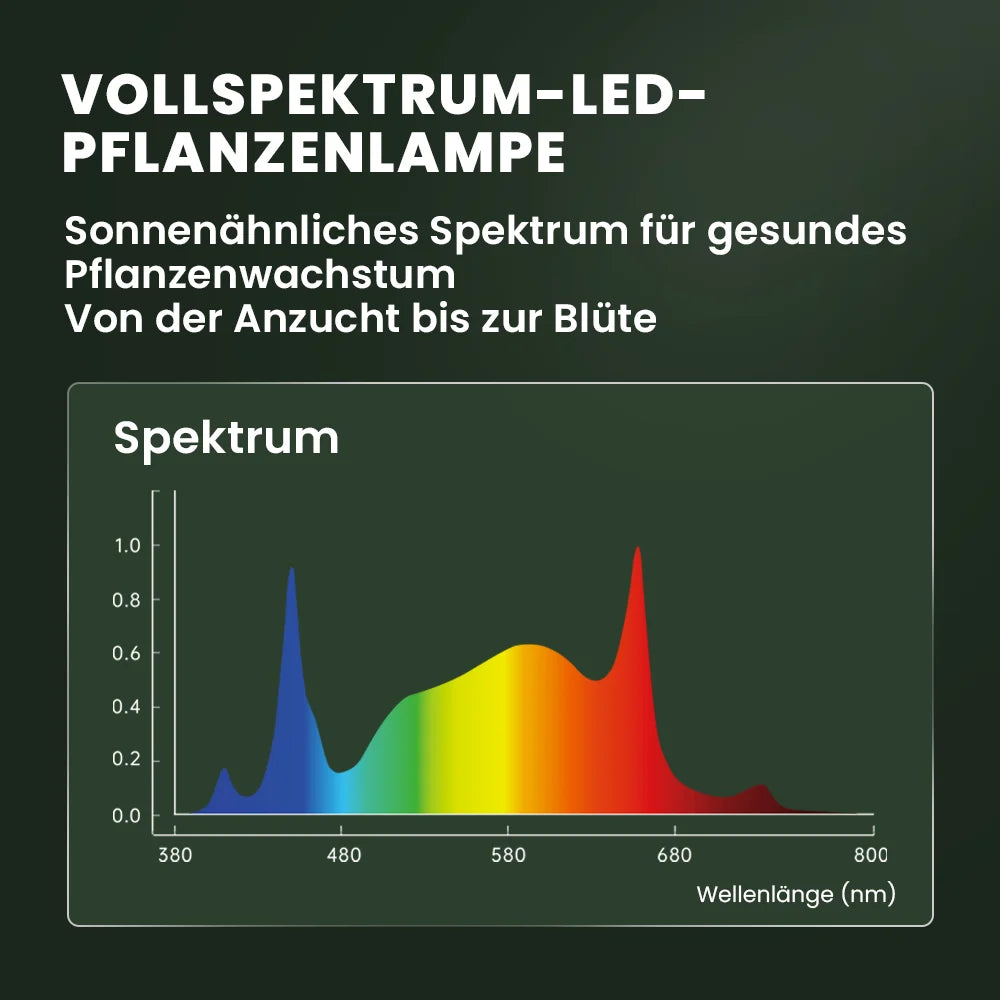 RG Series 320W / 480W Vollspektrum-LED-Pflanzenlampe für Indoor-Growboxen